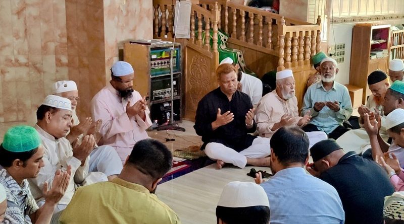 মাইলস্টোন স্কুল শিক্ষার্থীদের স্মরণে বান্দরবান বিএনপির দোয়া ও মিলাদ মাহফিল
